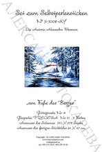 Lade das Bild in den Galerie-Viewer, Stickpackung mit Perlen &quot;Am Fuße des Berges&quot;
