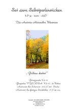 Lade das Bild in den Galerie-Viewer, Stickpackung mit Perlen &quot;Der goldene Herbst&quot;

