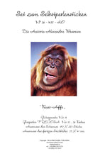 Lade das Bild in den Galerie-Viewer, Stickpackung mit Perlen &quot;Feuer-Affe&quot;

