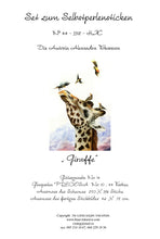 Lade das Bild in den Galerie-Viewer, Stickpackung mit Perlen &quot;Giraffe&quot;
