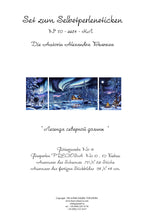 Lade das Bild in den Galerie-Viewer, Stickpackung mit Perlen &quot;Legend of North Valley&quot; (triptychon)
