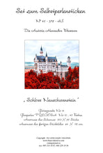 Lade das Bild in den Galerie-Viewer, Stickpackung mit Perlen &quot;Schloss Neuschwanstein&quot;
