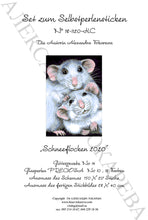 Lade das Bild in den Galerie-Viewer, Stickpackung mit Perlen &quot;Schneeflocken 2020&quot;
