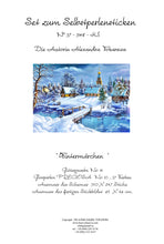 Lade das Bild in den Galerie-Viewer, Stickpackung mit Perlen &quot;Wintermärchen&quot;
