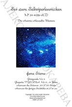 Lade das Bild in den Galerie-Viewer, Stickpackung mit Perlen &quot;ferne Sterne&quot;
