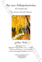Lade das Bild in den Galerie-Viewer, Stickpackung mit Perlen &quot;goldene Birke&quot;
