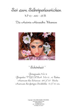 Lade das Bild in den Galerie-Viewer, Stickpackung mit Perlen &quot;orientalische Schönheit&quot;
