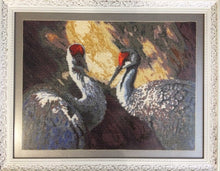 Lade das Bild in den Galerie-Viewer, Stickpackung mit Perlen &quot;Ein Vogelpaar&quot;
