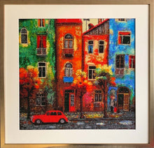 Lade das Bild in den Galerie-Viewer, Stickpackung mit Perlen &quot;Die Farben des Sommerregens&quot;
