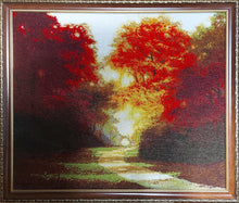 Lade das Bild in den Galerie-Viewer, Stickpackung mit Perlen &quot;Herbstfarben&quot;
