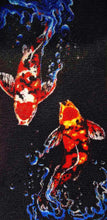Lade das Bild in den Galerie-Viewer, Stickpackung mit Perlen &quot;Koi&quot;
