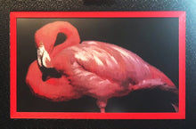 Lade das Bild in den Galerie-Viewer, Stickpackung mit Perlen &quot;Rosa Flamingo&quot;
