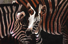 Lade das Bild in den Galerie-Viewer, Stickpackung mit Perlen &quot;Zebras&quot;
