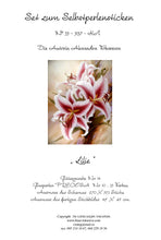 Lade das Bild in den Galerie-Viewer, Stickpackung mit Perlen &quot;Lilie&quot;

